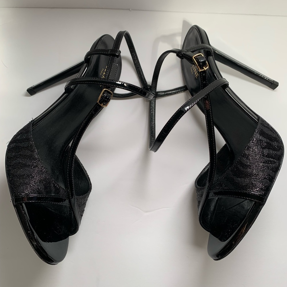 Woman Who doesn’t love CELINE HEELS Black European size39 timeless from Paris 💋